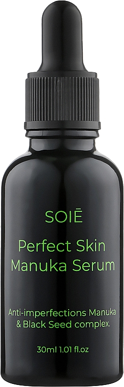 Сироватка для жирної й комбінованої шкіри обличчя з екстрактом манукі - Soie Perfect Skin Manuka Serum
