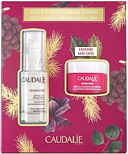 Духи, Парфюмерия, косметика Набор - Caudalie Vinosource SOS Intense Duo (f/ser/30ml + f/cr/25ml)