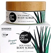 Скраб для тела "Lemon Grass & Aloe Vera" - I Want You Naked New Energy Body Scrub — фото N1