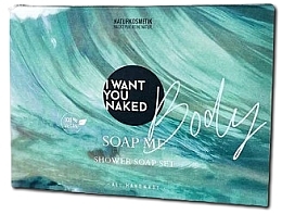 Духи, Парфюмерия, косметика Набор "Soap Me" - I Want You Naked Shower Soap Set (soap/3*33g)