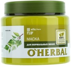 Парфумерія, косметика РОЗПРОДАЖ Маска для нормального волосся - O'Herbal*