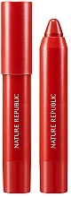 Оксамитова помада-олівець для губ - Nature Republic Eco Crayon Lip Velvet — фото N1