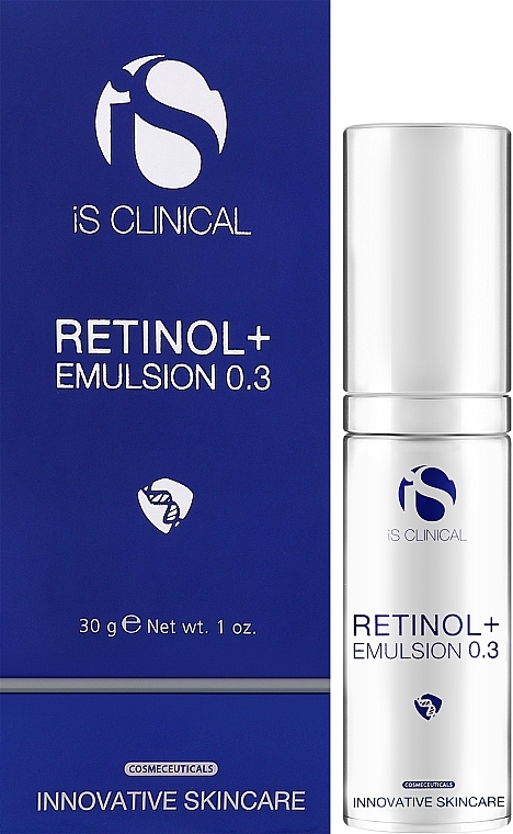Відновлювальна емульсія з ретинолом - iS Clinical Retinol+ Emulsion 0.3 — фото N2