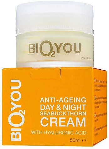 Антивіковий крем день-ніч з обліпихою - Bio2You Anti-Ageing Day-Night Seabuckthorn Cream — фото N1