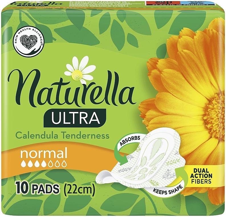 Гігієнічні прокладки, 10 шт. - Naturella Ultra Calendula Normal — фото N3