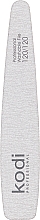 Духи, Парфюмерия, косметика Пилка для ногтей "Конусная" 120/120, серая/фиолетовая - Kodi Professional