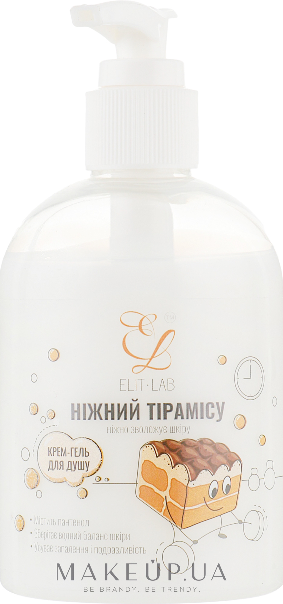 Крем-гель для душа "Нежный Тирамису" - Elit-Lab — фото 200ml