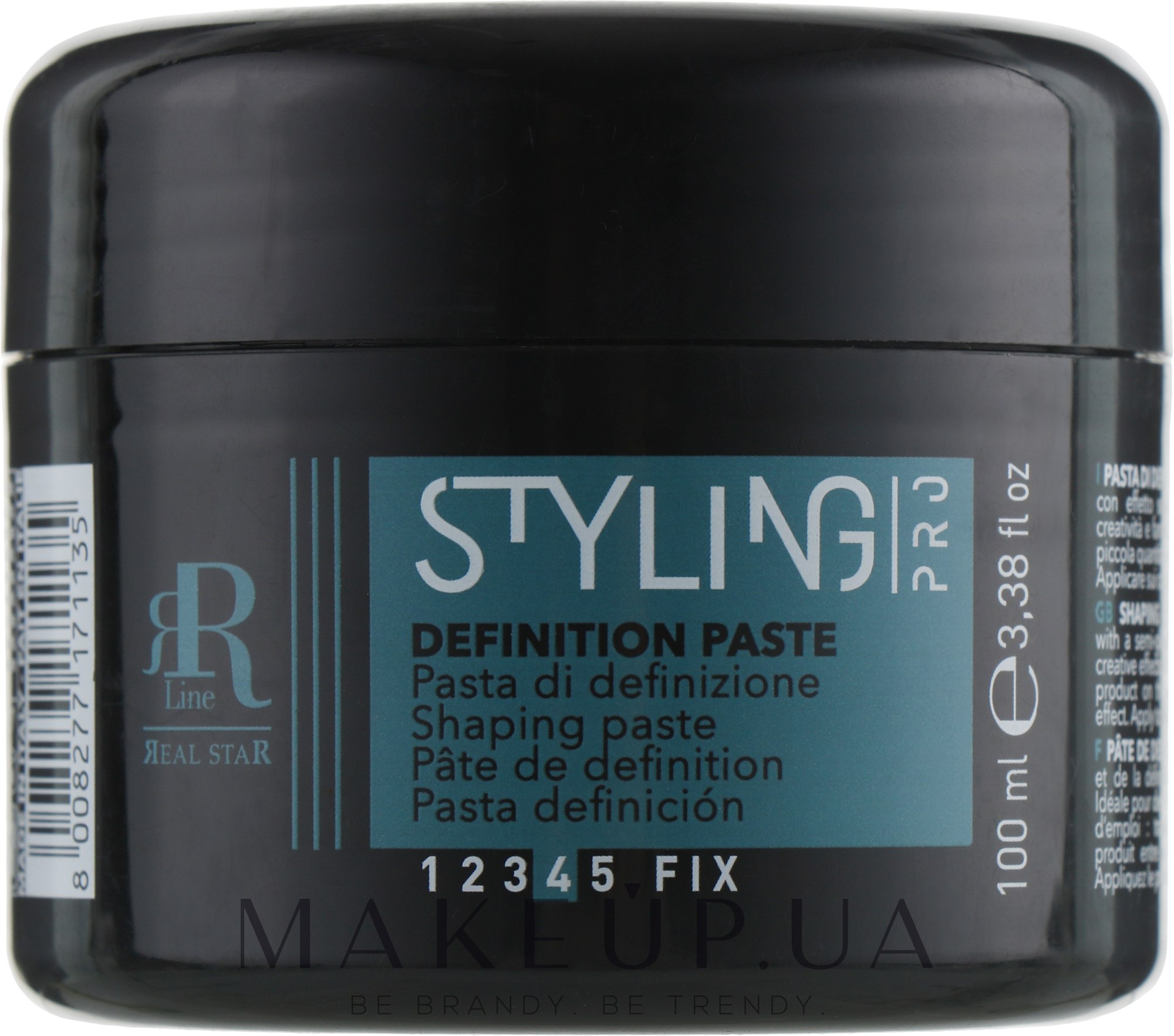 Паста для укладки волос - RR LINE Styling Pro Definition Paste — фото 100ml