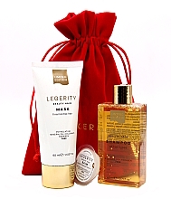 Духи, Парфюмерия, косметика Набор - Screen Legerity (sh/80ml + mask/60ml + balm/10ml)