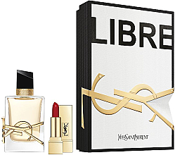 Духи, Парфюмерия, косметика Yves Saint Laurent Libre - Набор (edp/50ml + lipstick/1.4ml)