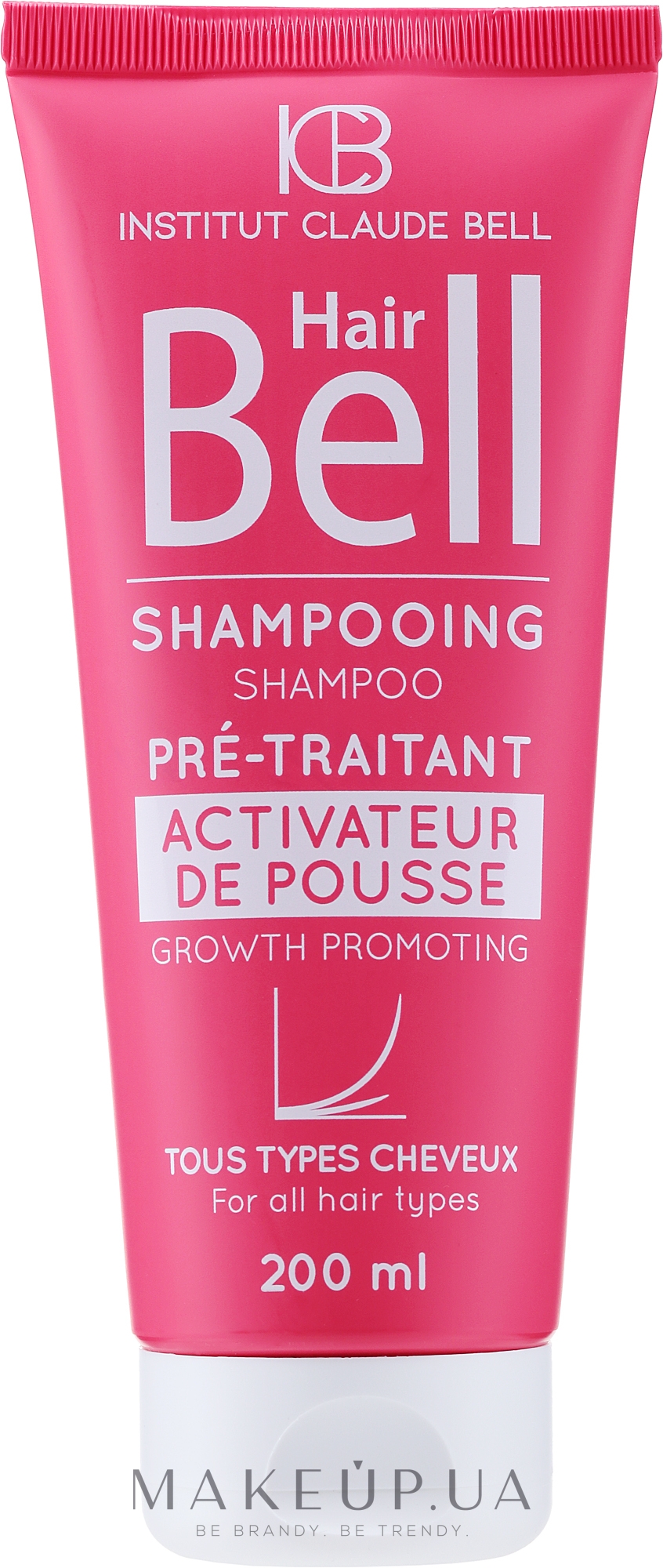 Шампунь-ускоритель роста волос - Institut Claude Bell Hair Bell Growth Accelerator Shampoo — фото 200ml
