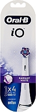 Насадки для электрической зубной щетки, белые, 4 шт. - Oral-B iO Radiant White — фото N9