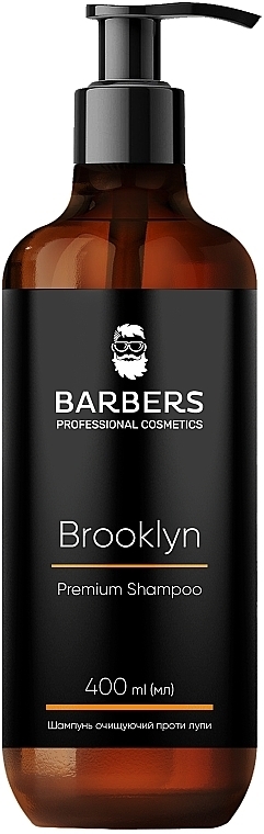 УЦЕНКА Шампунь для мужчин против перхоти - Barbers Brooklyn Premium Shampoo * — фото N2