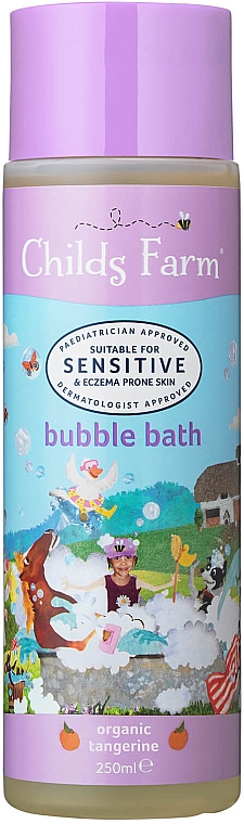 Дитяча піна для ванни "Мандарин" - Childs Farm Organic Tangerine Bubble Bath — фото N1