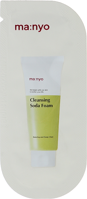 Пенка для лица с содой - Manyo Factory Cleansing Soda Foam (пробник) — фото N1