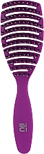 Парфумерія, косметика Щітка для волосся, пурпурова - Ilu Brush Easy Detangling Purple