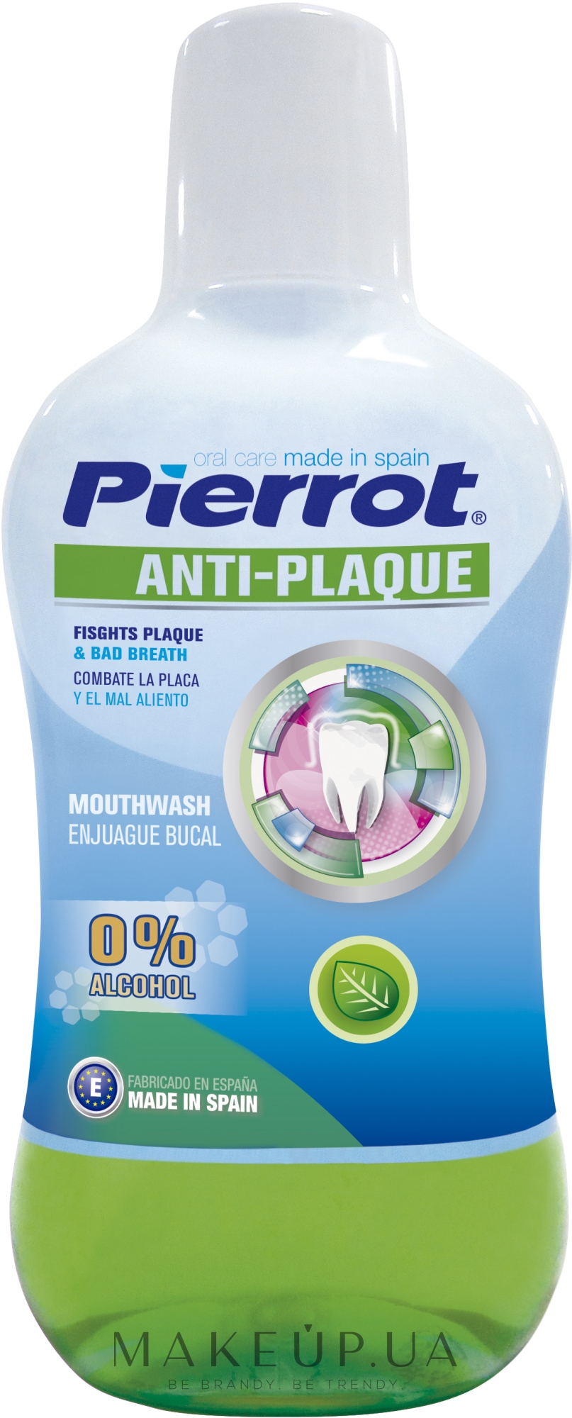Ополаскиватель от налета и зубного камня - Pierrot Anti-Plaque Mouthwash — фото 500ml