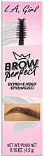 Гель для укладання брів - L.A. Girl Brow Perfect Extreme Hold Styling Gel — фото N1