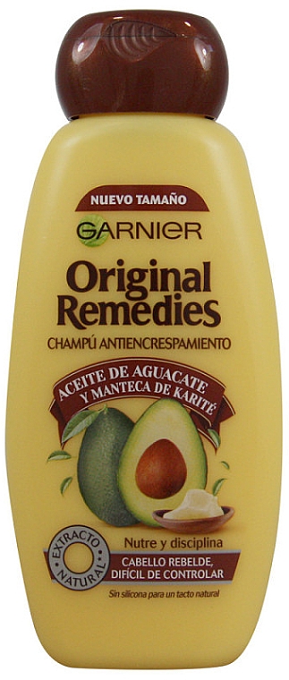 Шампунь для волос "Авокадо и масло ши" - Garnier Original Remedies Avocado Oil and Shea Butter Shampoo — фото N1