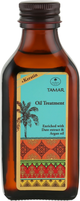 Масло для ухода за волосами с экстрактом финика - Schwartz Tamar Line Hair Oil Treatment