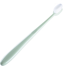 Зубна щітка з мікрофібри, м'яка, зелена - Kumpan M03 Microfiber Toothbrush — фото N1