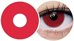 Кольорові контактні лінзи "Red Vampire", 2 шт - Clearlab ClearColor Phantom — фото N2