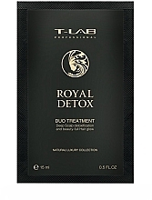 Духи, Парфюмерия, косметика Кондиционер для глубокой детоксикации кожи головы - T-LAB Professional Royal Detox Duo Treatment (пробник)