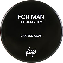 Моделювальна глина для укладання волосся - Vitalitys For Man Shaping Clay — фото N1
