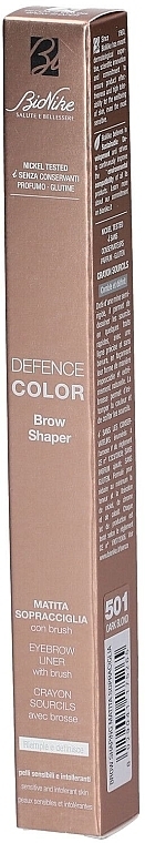Двусторонний карандаш для бровей - BioNike Defence Color Brow Shaper — фото N2