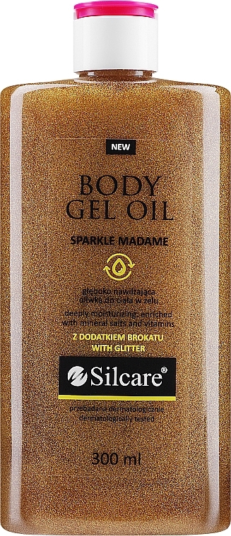 Гель для тіла - Silcare Sparkle Madame Body Gel Oil — фото N1