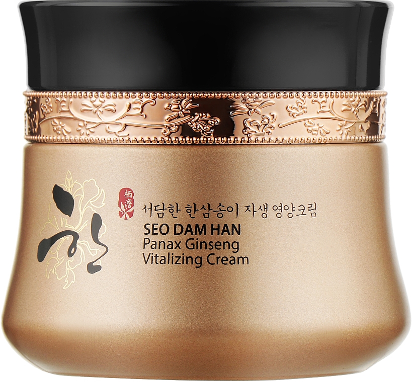 Антивозрастной крем для лица - 3W Clinic Seo Dam Han Panax Ginseng Vitalizing Cream  — фото N1