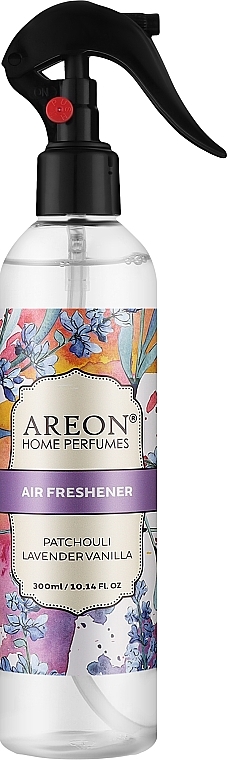 Ароматический спрей для дома - Areon Home Perfume Patchouli Lavender Vanilla Air Freshner — фото N1