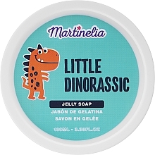 Парфумерія, косметика Желейне мило для рук, бірюзове - Martinelia Little Dinorassic Jelly Soap