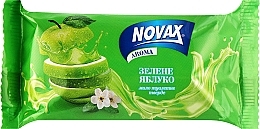Тверде туалетне мило "Зелене яблуко" - Novax Aroma — фото N1