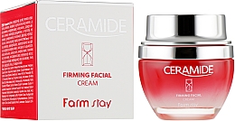 Парфумерія, косметика Зміцнювальний крем для обличчя - FarmStay Ceramide Firming Facial Cream