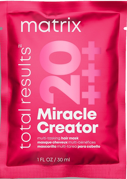 ПОДАРОК! Мультифункциональная маска для волос 20-в-1 - Matrix Total Results Miracle Creator Multi-Tasking Hair Mask (пробник) — фото N1