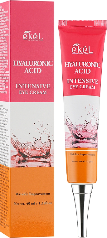 Крем для очей з гіалуроновою кислотою - Ekel Hyaluronic Acid Intensive Eye Cream — фото N1