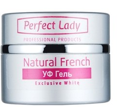 Духи, Парфюмерия, косметика УЦЕНКА Гель натуральный френч белый - Perfect Lady Natural French Exclusive White *