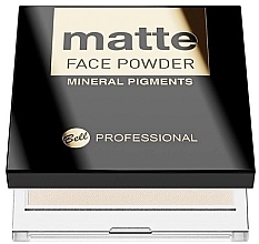 Духи, Парфюмерия, косметика Матовая пудра для лица - Bell Professional Matte Face Powder Mineral Pigments