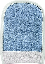 Хлопковая мочалка для тела, голубая - RedRings Cotton Sponge — фото N1