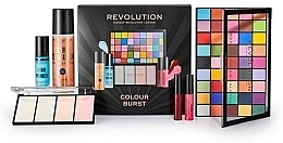 Духи, Парфюмерия, косметика Набор, 6 продуктов - Makeup Revolution Colour Burst Gift Set