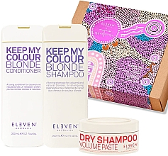 Духи, Парфюмерия, косметика Набор - Eleven Australia Ryhia Dank Blonde Trio Holiday 2021 (shm/300ml + cond/300ml + paste/85g)