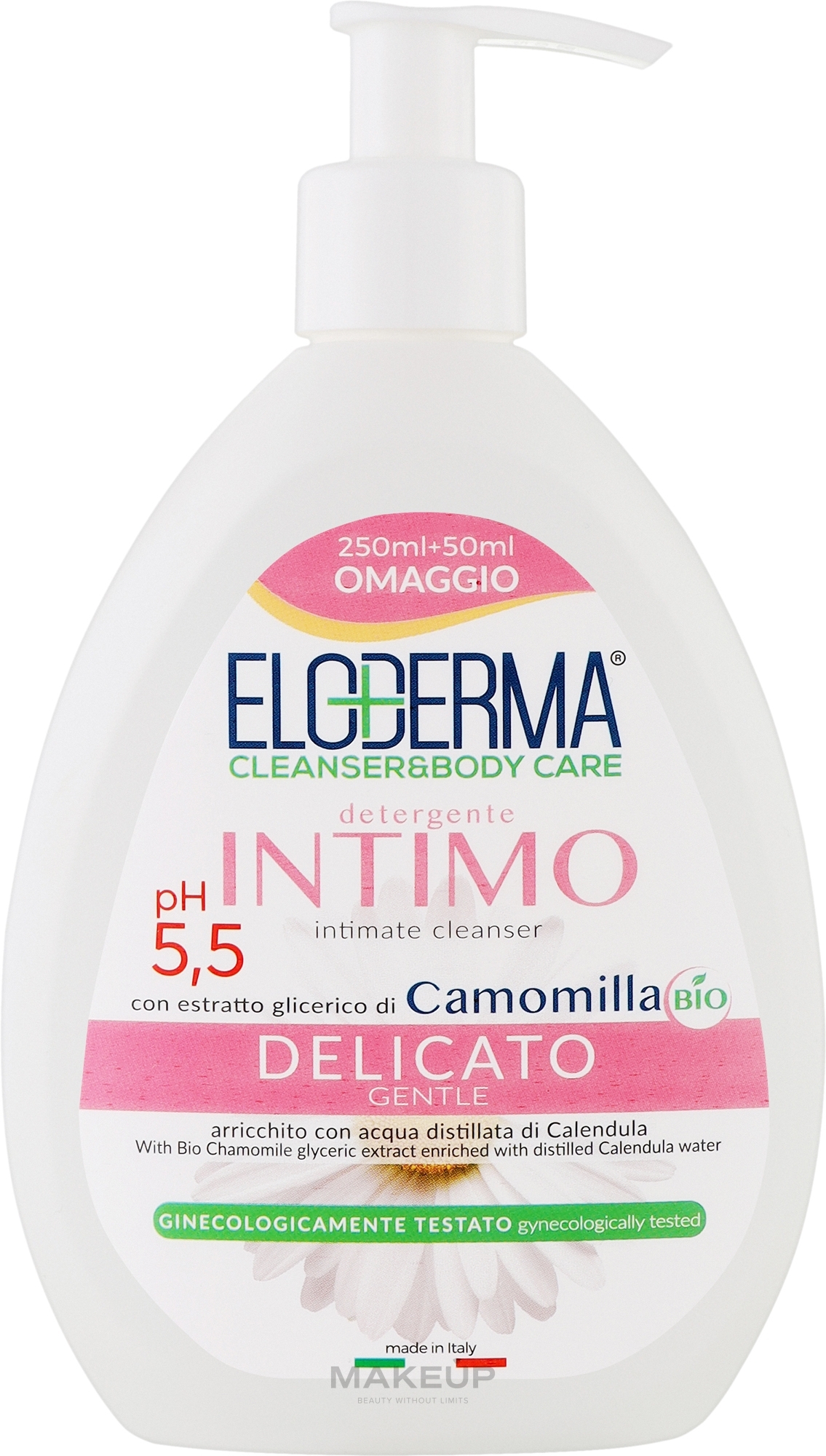 Крем-мыло для интимной гигиены "Delicate" - Eloderma  — фото 300ml
