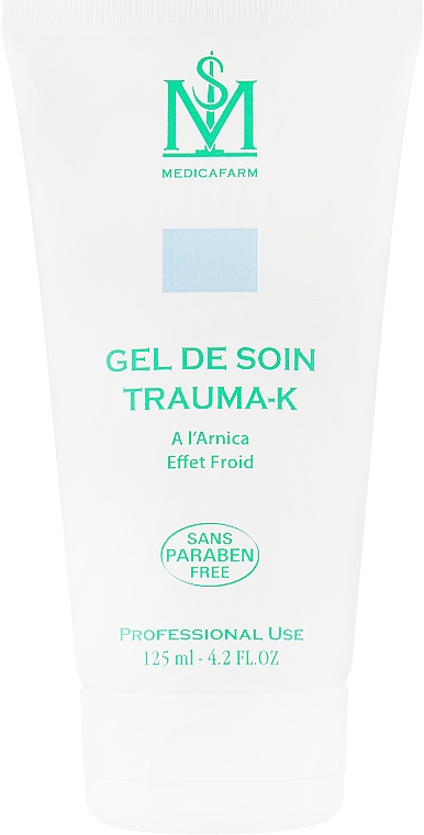 Гель для догляду з арнікою - Medicafarm Body Care Gel De Soin Trauma-K — фото N1