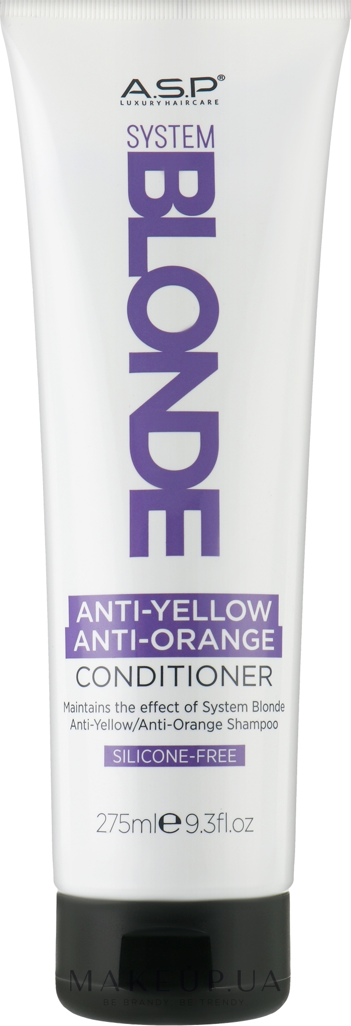 Кондиціонер для світлого волосся - ASP System Blonde Anti-Yellow/Orange Conditioner — фото 275ml