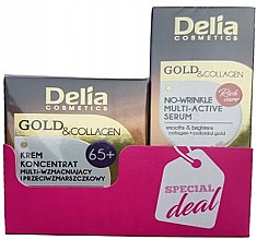 Духи, Парфюмерия, косметика Набор - Delia 65+ (f/cream/50ml + f/serum/10ml)