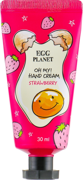 Крем для рук "Полуниця" - Daeng Gi Meo Ri Egg Planet Strawberry Hand Cream