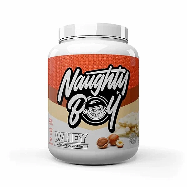 Сироватковий протеїн "Білий шоколад з лісовим горіхом" - Naughty Boy Whey Advanced Protein — фото N1