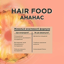 Шампунь "Ананас" для длинных, тусклых волос - Garnier Fructis Pineapple Hair Food Glowing Lengths Shampoo — фото N5