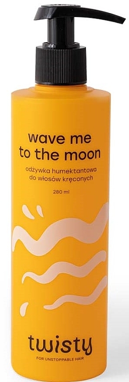 Зволожувальний кондиціонер для кучерявого волосся - Twisty Wave Me To The Moon — фото N1
